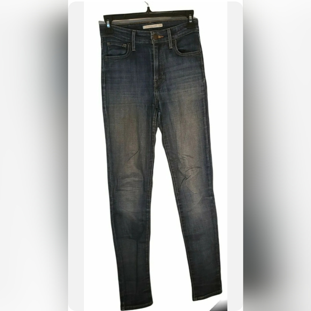 ❤️ Levi Strauss & Co Blue 721 High Rise Skinny Women’s Jeans size W 26 L 30 ❤️